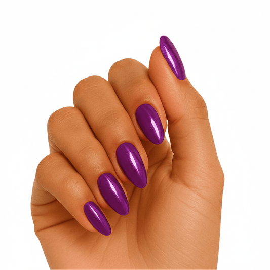 Holy Grail Nail Semi-Cured Gels Purple Chrome