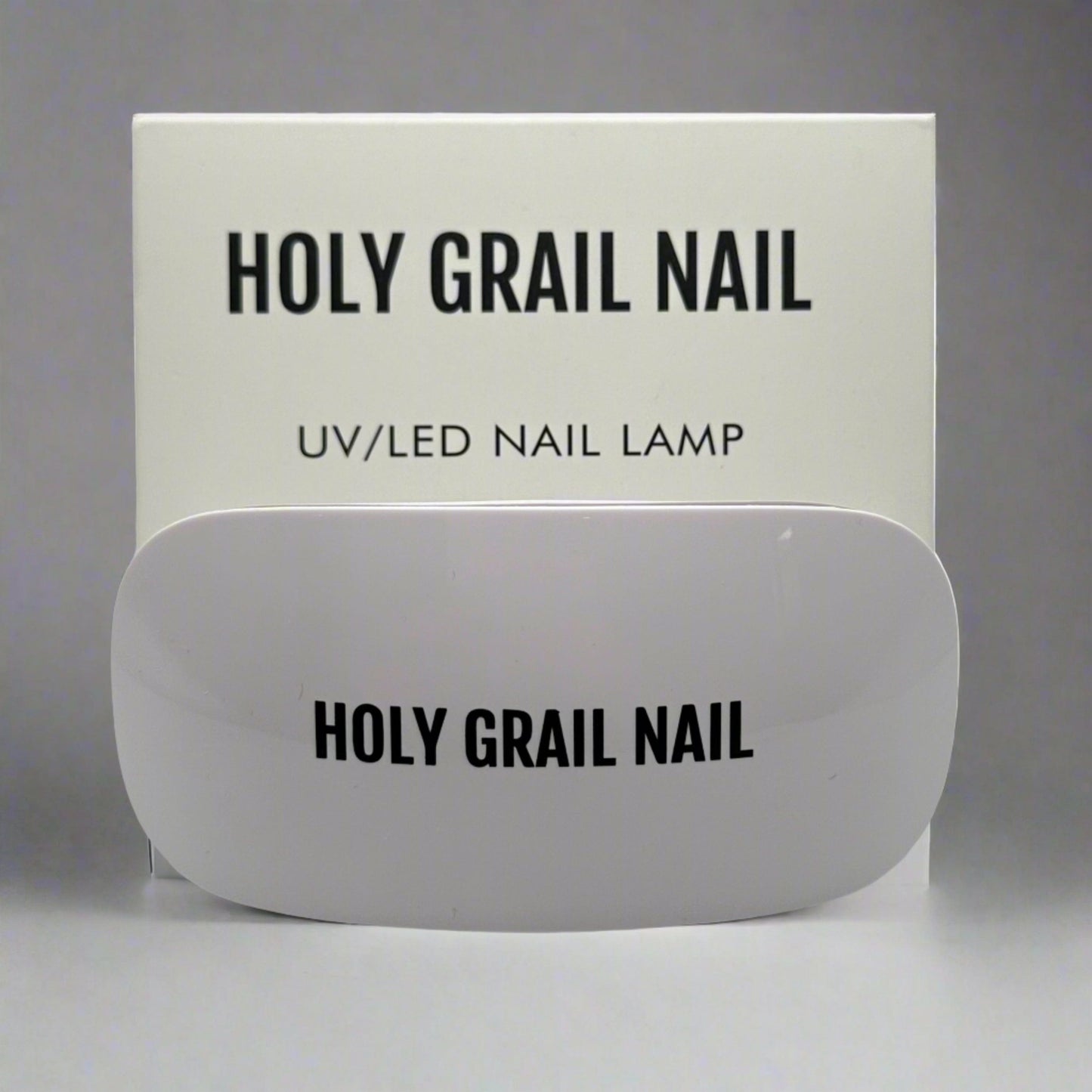 Professional UV LED nail lamp with packaging for at-home manicure gel curing