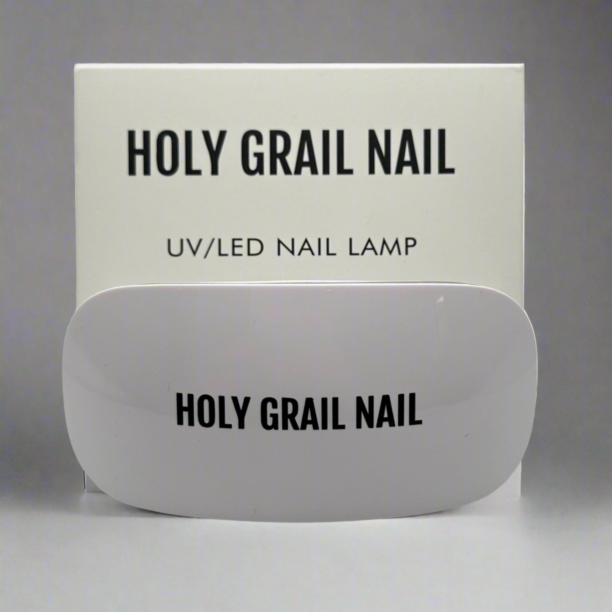 Professional UV LED nail lamp with packaging for at-home manicure gel curing